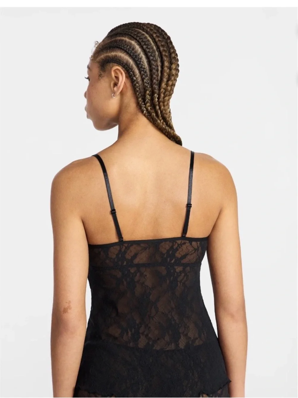 No Boundaries Lace Flyaway Cami Top, Women's Large - Picture 4 of 5